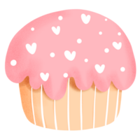 cup cake watercolor png