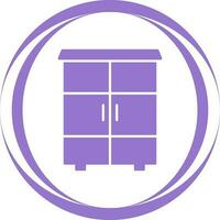 Shelves Cabinet Vector Icon