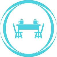 Dining Table Vector Icon