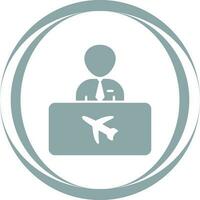 Flight Information Vector Icon
