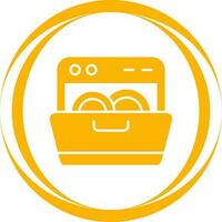 Dishwasher Vector Icon