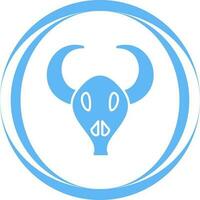Bull Horns Vector Icon