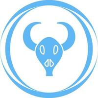 Bull Horns Vector Icon