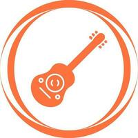 icono de vector de guitarra