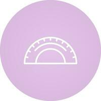 Protractor Vector Icon