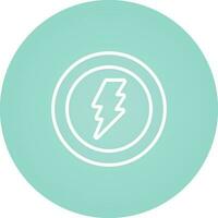 Lightning bolt Vector Icon