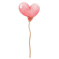 palloncino a forma di cuore png