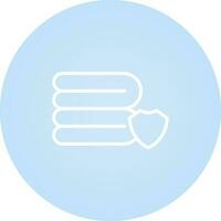 Mylar blanket Vector Icon