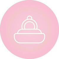 Engagement ring Vector Icon