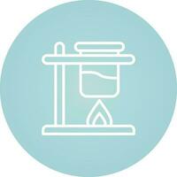 Bunsen Burner Vector Icon