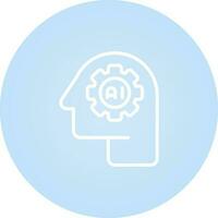 Artificial Intelligence Vector Icon