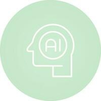 Artificial Intelligence Vector Icon