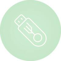 USB Flash Drive Vector Icon