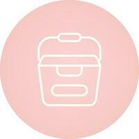 Portable water container Vector Icon