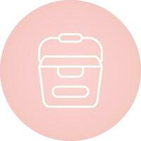 Portable water container Vector Icon