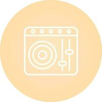 DJ Controller Vector Icon