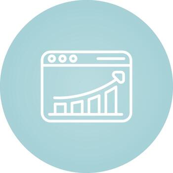 Web Analytics Vector Icon