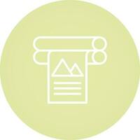 Large Format Printer Vector Icon