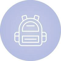 Backpack Vector Icon