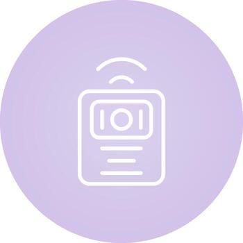 Wireless Intercom Vector Icon