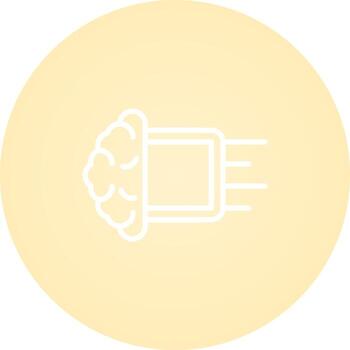 Machine Learning Vector Icon