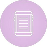 E-reader Vector Icon