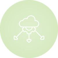 Network Load Balancing Vector Icon