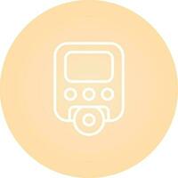 Portable DVD Player Vector Icon