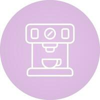 Coffee Maker with Wi-Fi Vector Icon