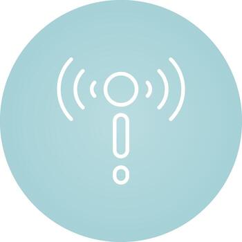 Network Troubleshooting Vector Icon