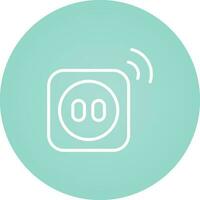 Smart Plug Vector Icon