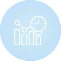 Sales Forecasting Vector Icon