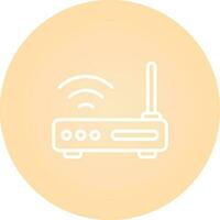 Wi-Fi Router Vector Icon