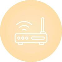 Wi-Fi Router Vector Icon