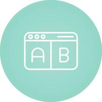 Multivariate Testing Vector Icon