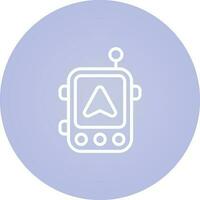 GPS Navigation Device Vector Icon