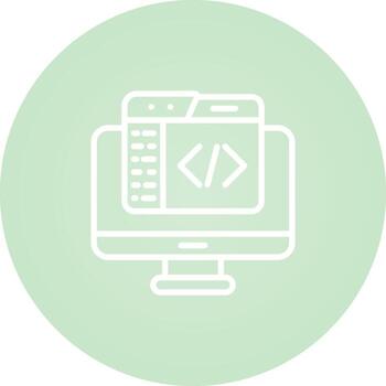 Code Editor Vector Icon
