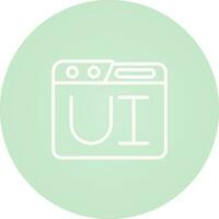 User Interface Vector Icon
