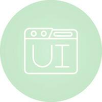 User Interface Vector Icon