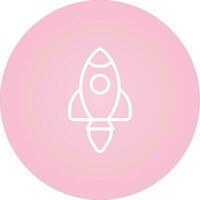 Rocket Lunch Vector Icon