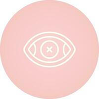 Eye Crossed Vector Icon