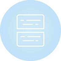 Document Split Vector Icon
