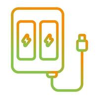 Backup phone charger Vector Icon