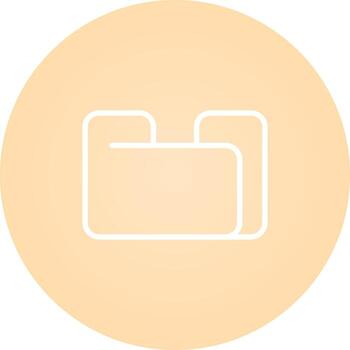 icono de vector de carpeta