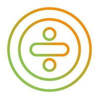 Division Vector Icon