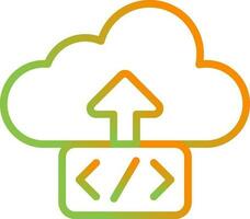 Cloud Deployment Vector Icon