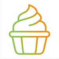 Cupcake Vector Icon