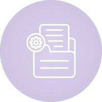 Document Settings Vector Icon
