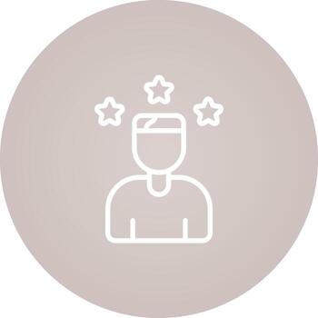 icono de vector de experiencia de usuario