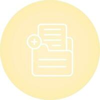 Document Add Vector Icon